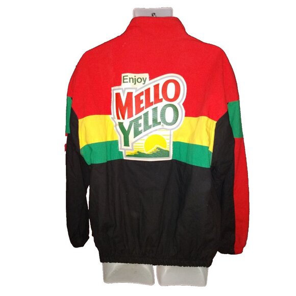 astro Other - Rare Vintage Mello Yello Soda Pop Jacket 80s 90s Multicolor Men's Large Retro
